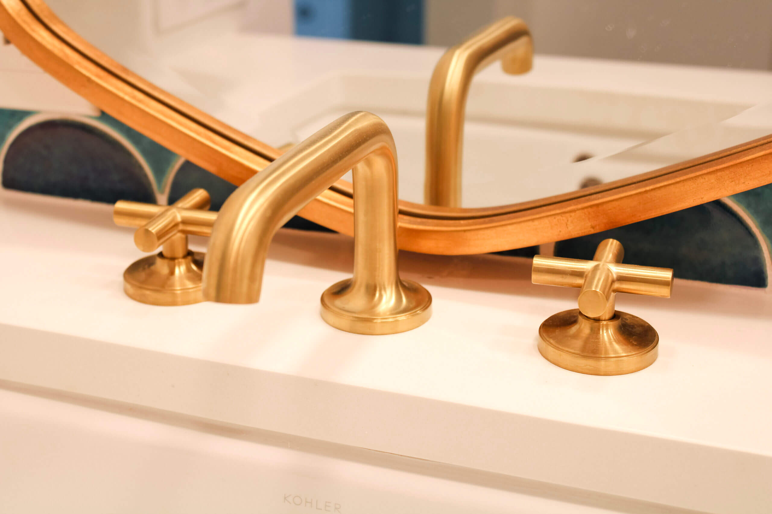 gold faucet luxury interior decorator in sarasota