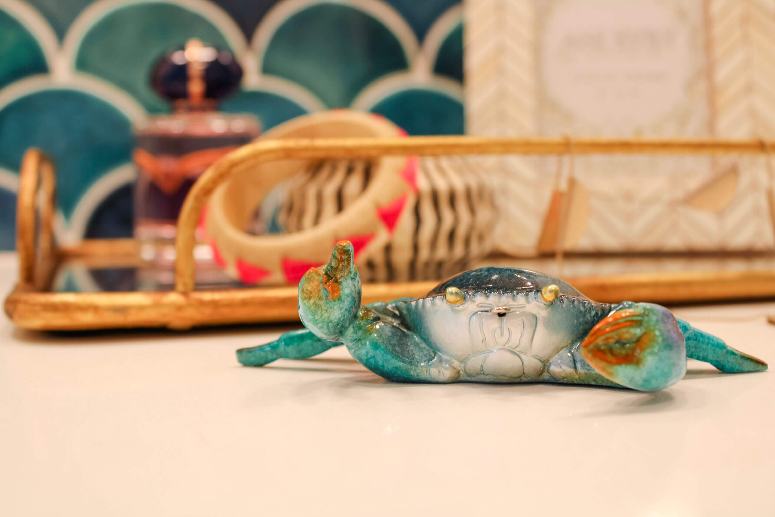 crab decor luxury interior decorator in sarasota