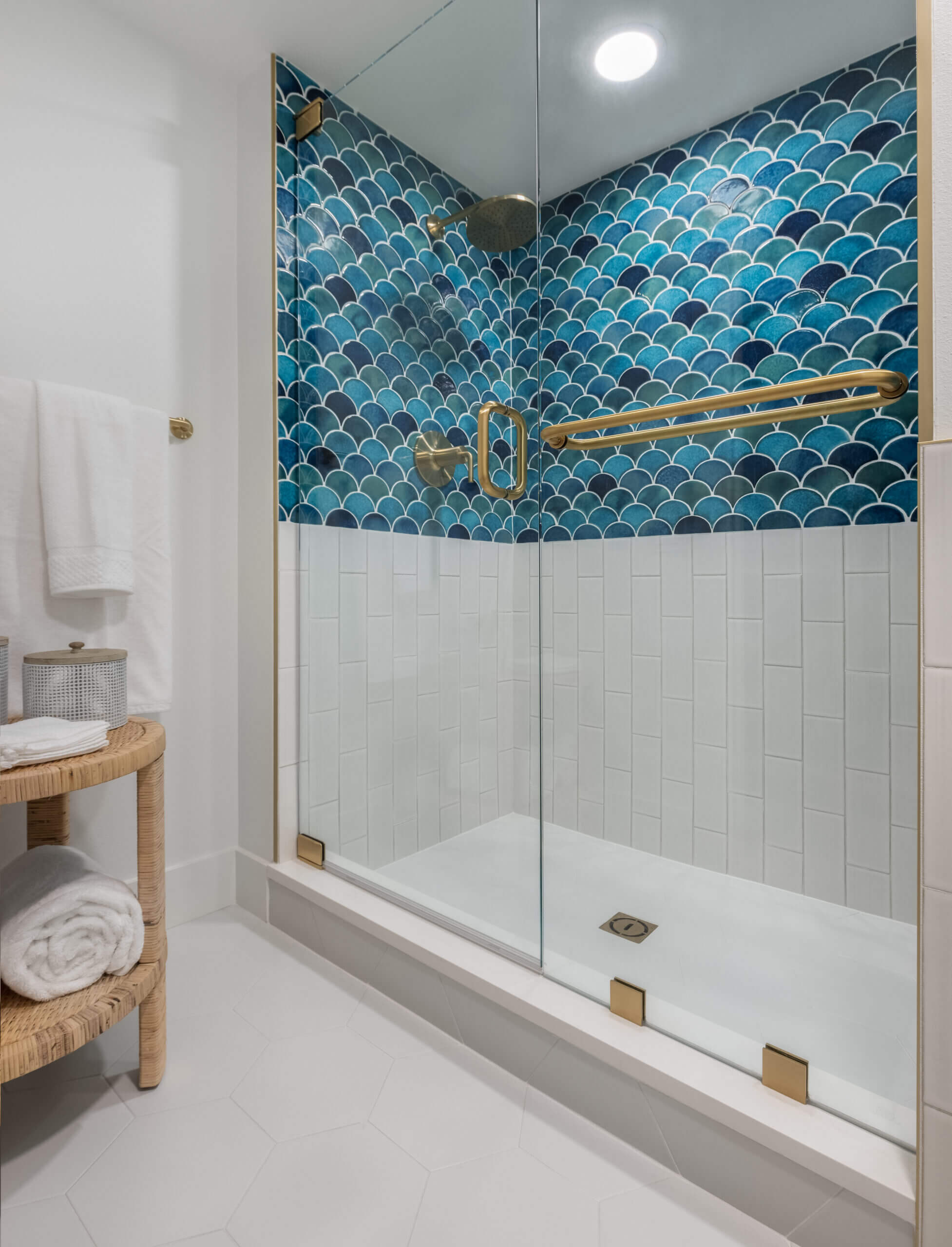 fish scales tiles design luxury interior decorator in sarasota