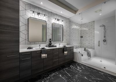 aesthetic bathroom design sarasota interior decorator