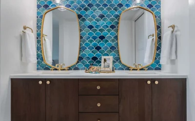 The Best Blue Bathroom Tiles Design in Florida